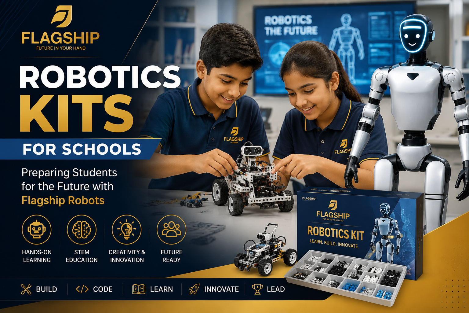 Robotics Kits for Schools: Preparing Students for the Future with Flagship Robots