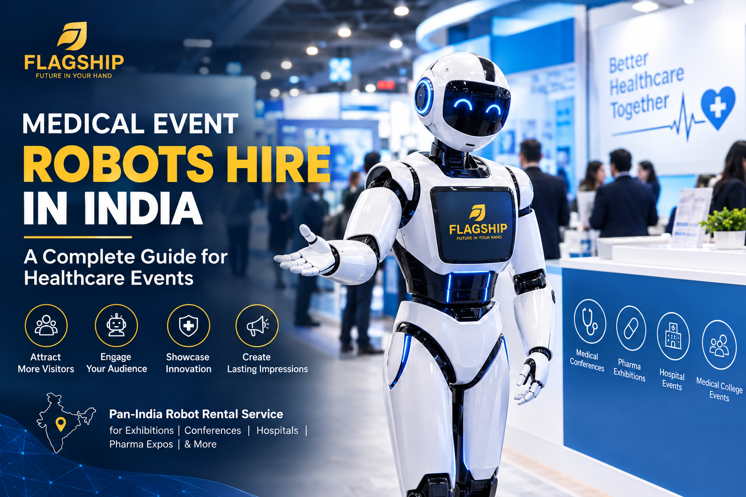 Medical Event Robots Hire in India: A Complete Guide for Healthcare Events